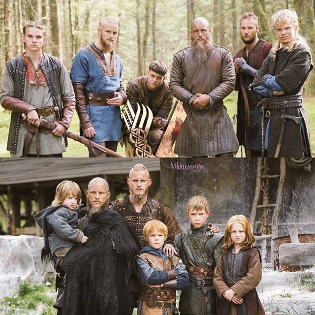 Vikings Brasil on X: E com a princesa Aslauga ele teve os filhos mais  famosos e que são retratados na série vikings, como o Ivar, Björn Ironside,  Hvitserk, Ubba, Sigurd e Halfdan.