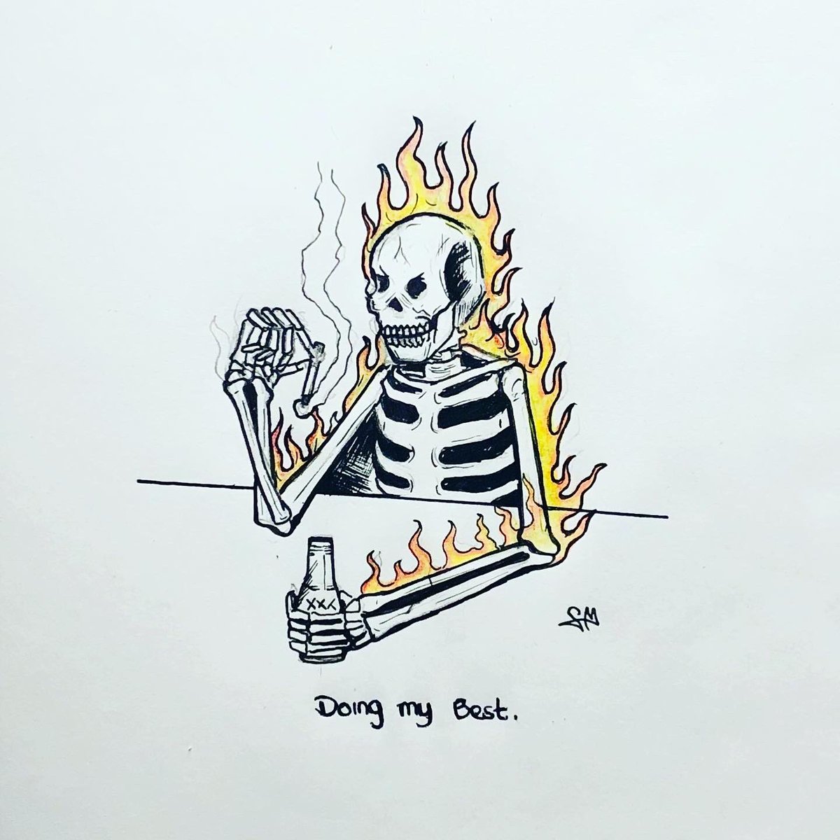 SpliffMeister's tweet photo. 💀🔥✍️ https://t.co/rikeybLCrf