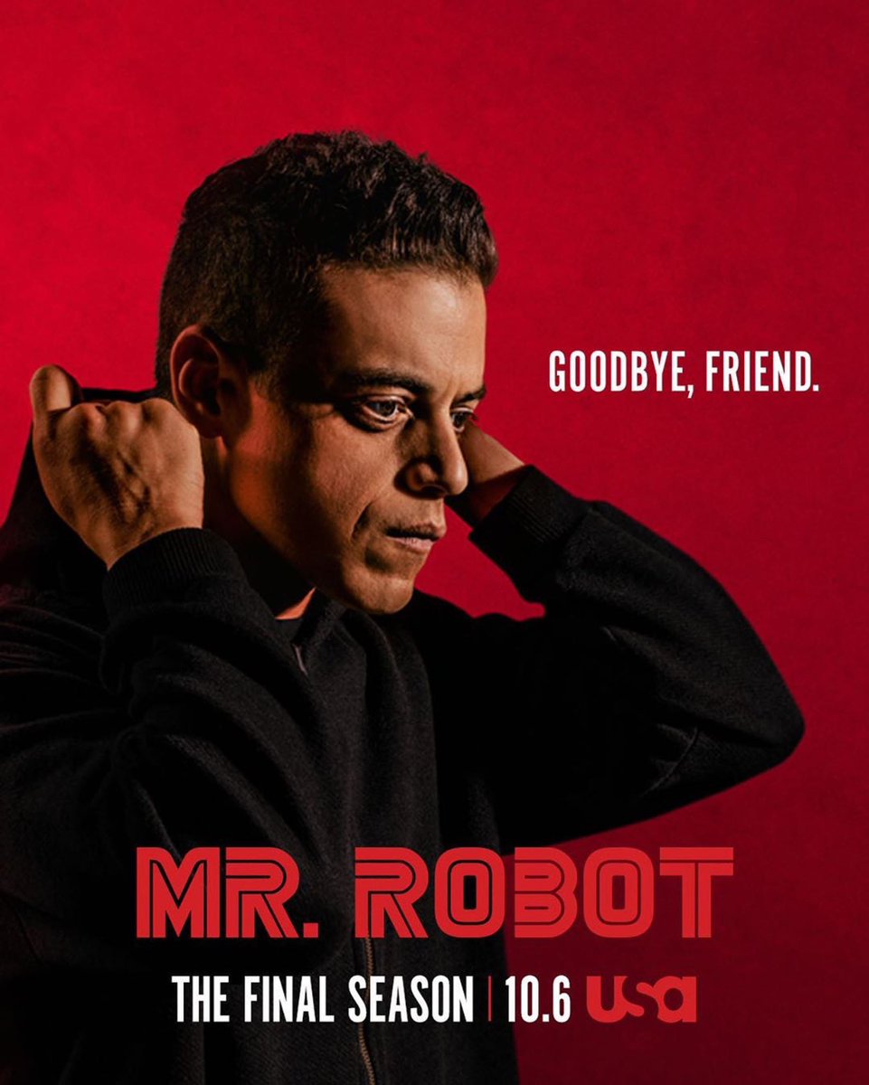 AAOsAwesomeFans's tweet image. One year ago today: The 4th &amp;amp; final season of @whoismrrobot premiered. DON’T TALK TO ME, I’M EMOTIONAL 😭 #ramimalek #mrrobot #whoismrrobot #fsociety