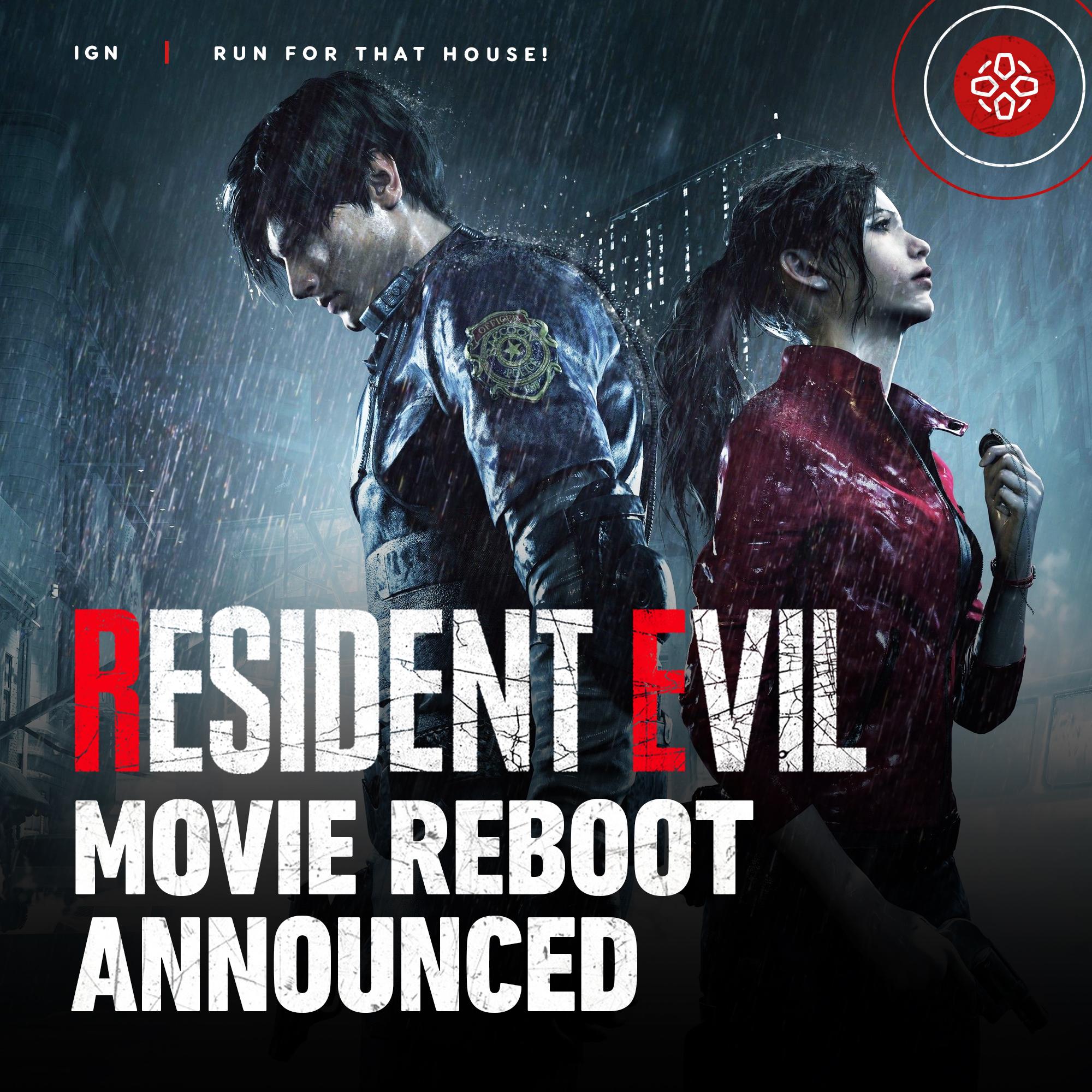 New Resident Evil Reboot Movie In The Works