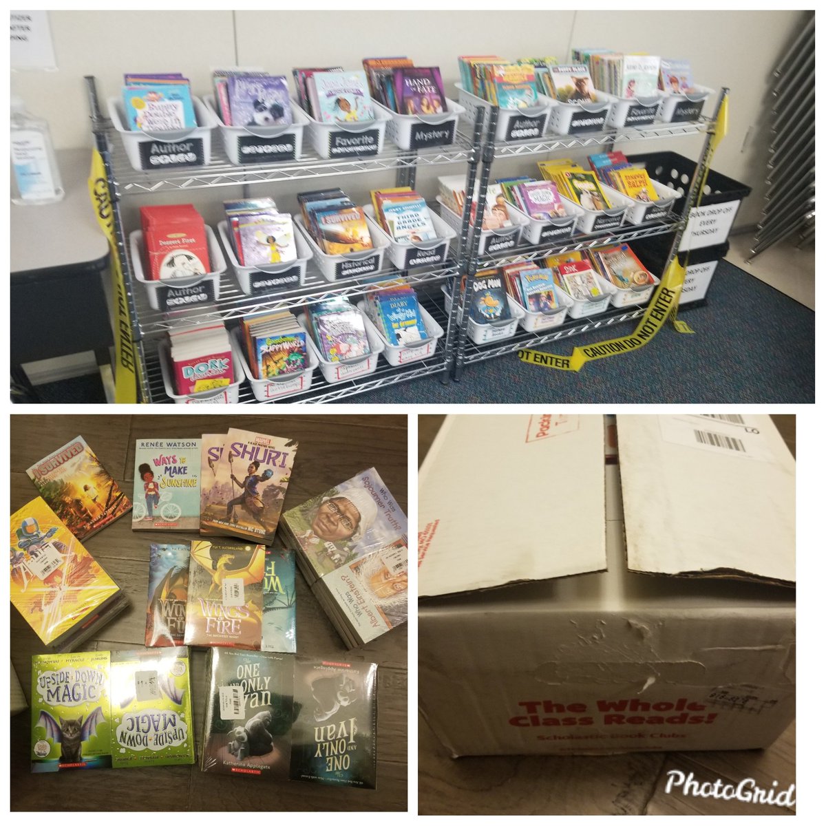 T_English3's tweet photo. Guess what day it is????? Scholastic book delivery day!!! Yaaay!! ๐ I can't wait to add these new books to my class library and make sure that I continue to represent all of my students. @MRobinsonElem @ScholasticClub @CFISD_ELAR2_5
#connecttoliteracy https://t.co/Y8jTbnYOoJ