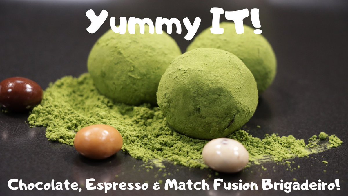 YummyITFood's tweet photo. Check out our latest video "Chocolate, Espresso &amp; Matcha Fusion Brigadeiro [ASMR] | Yummy It Food"

Watch Now: https://t.co/9UL0XxK157

#yummy #yummyit #yummyitfood #cookingvideo #brigadeiro #fusion #espressomatchabrigadeiro #matcha #truffles #howtomakebrigadeiro #brazillian https://t.co/NT3fHnBNbJ