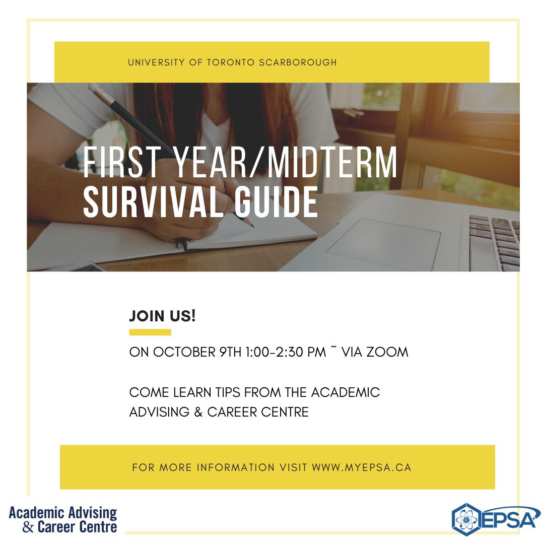 Hey first years! Want some tips on how to get through first year? 🤔 AA&amp;CC has got you!