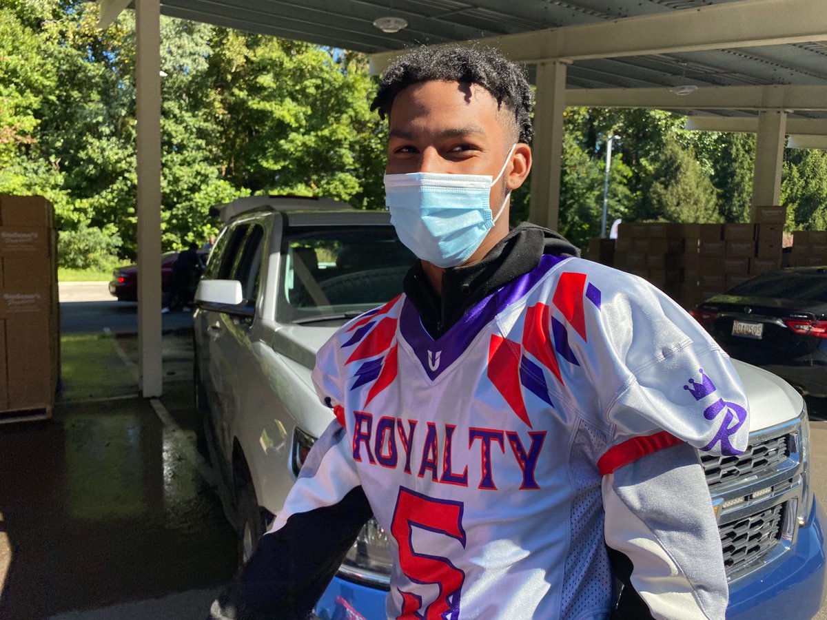 CoachC_Wade's tweet photo. Damn proud of the work our guys did in the community this past weekend. They started the day hosting a kids camp and finished the day giving out food to families in the community. This weekend, we were kings!
#LiveRoyal
#LoveRoyal
#OurCommunity
https://t.co/eC5J1gXUnh https://t.co/ywLtDFL7ME