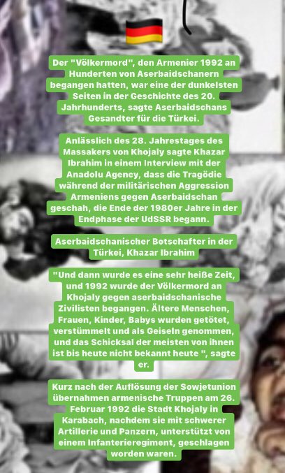 stanmyqueen's tweet photo. #StopArmenianAggression
Azerbaijani Ambassador,khazar Ibrahım said. 
"The Armenian side is trying to hide the truth, because it's a harsh truth for them” https://t.co/lsIjfdn33e
