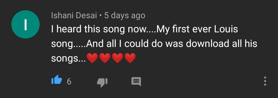 Comments under Louis' music videos that everyone needs to see; a thread