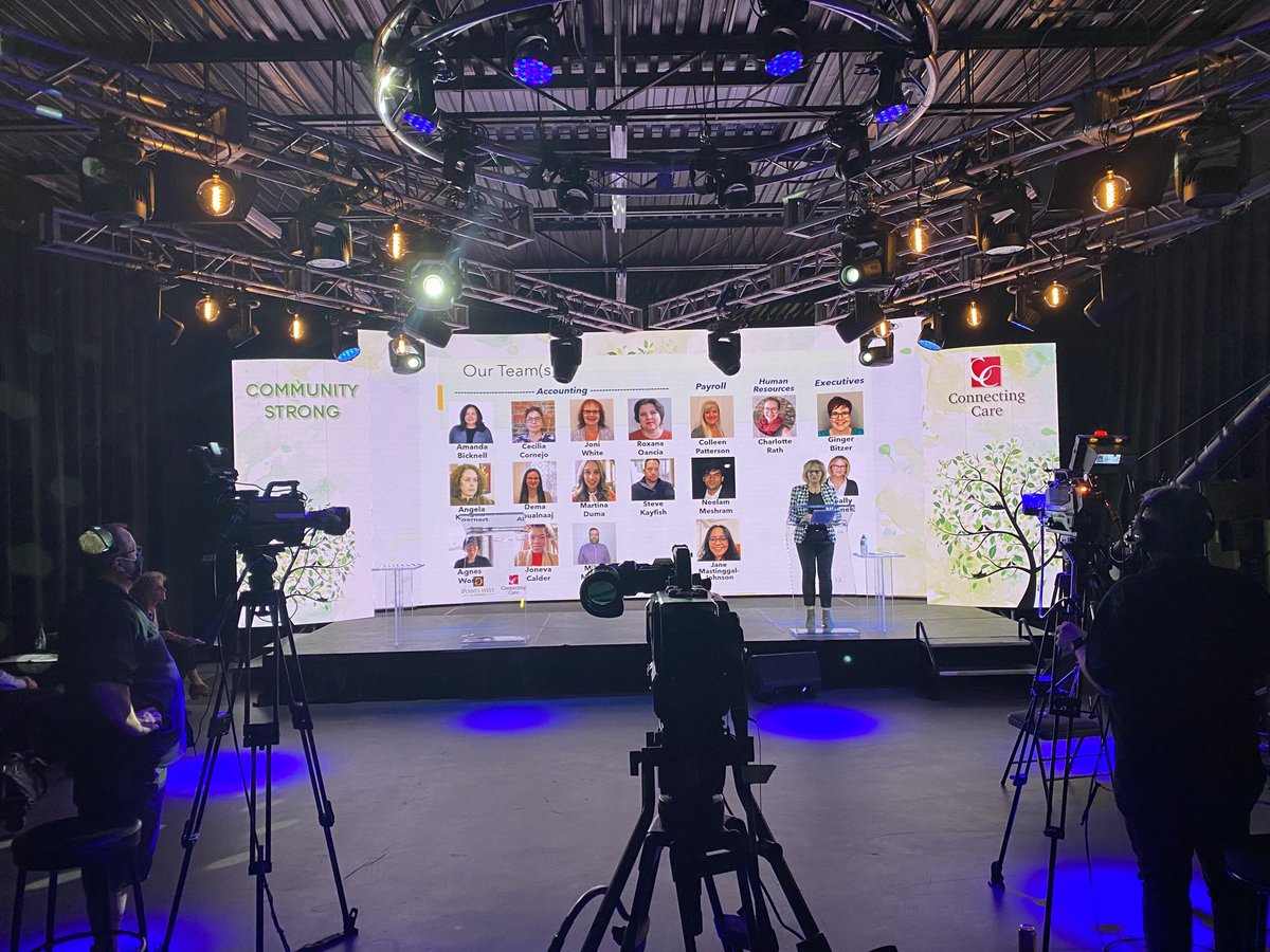 JonBeckett2's tweet photo. Our new #PresentationStage looking great today
Thanks to #ConnectingCareConference for taking the leap into
#VirtualConference
#ProductionWorldStudios
#TheStudio
#VirtualEvents
#HybridEvents
#yegvideo
@productionworld https://t.co/N3ApdQIMSw