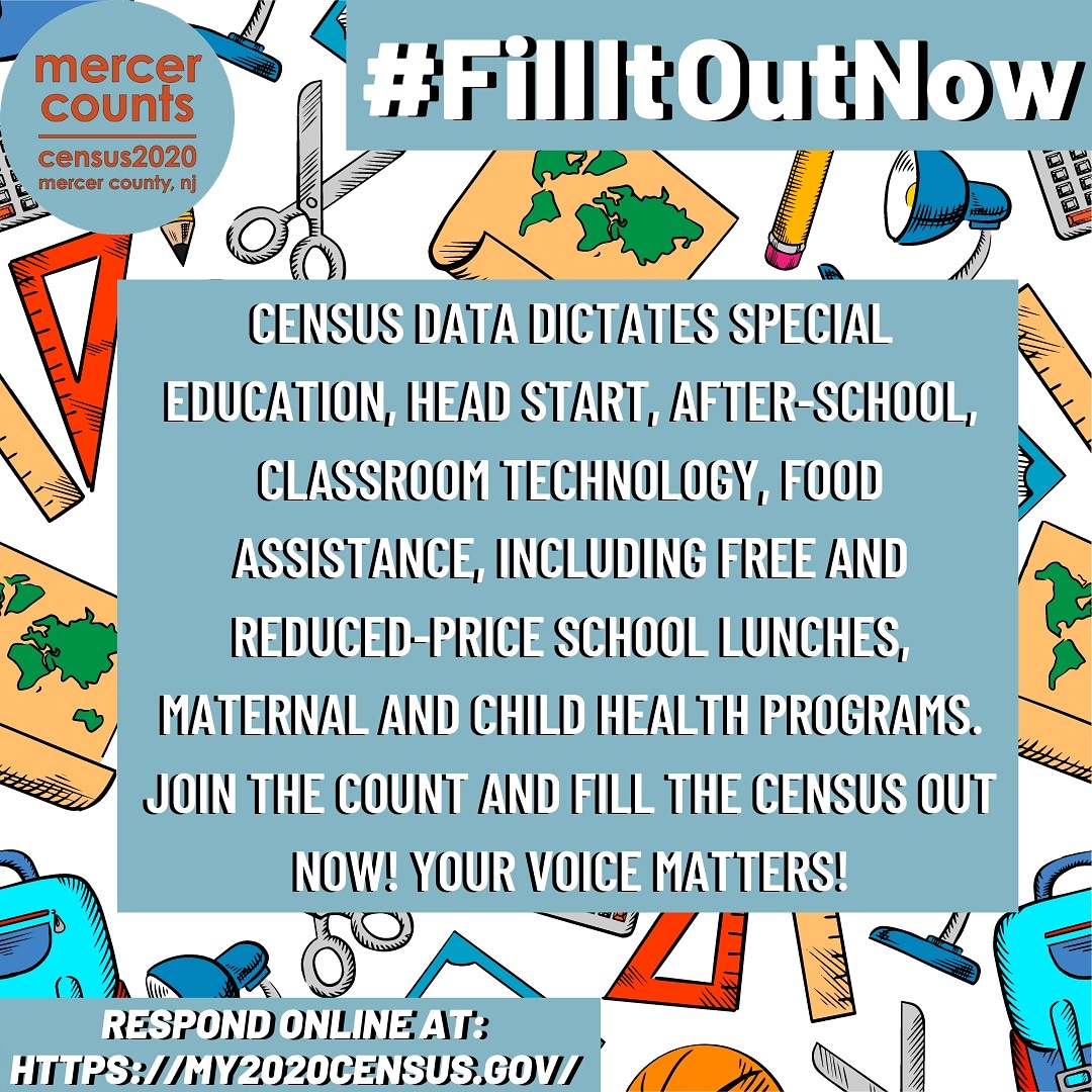 MercerCounts's tweet image. "Want to bring $20,000 to your community for 10 years? Just 10 minutes of your time will deliver $1,800 per person, per year." Why wait."

#fillitoutnow #mercercounts #2020Census #NJCensus2020

my2020census.gov  

Quote from David Zimmer, NJ.com