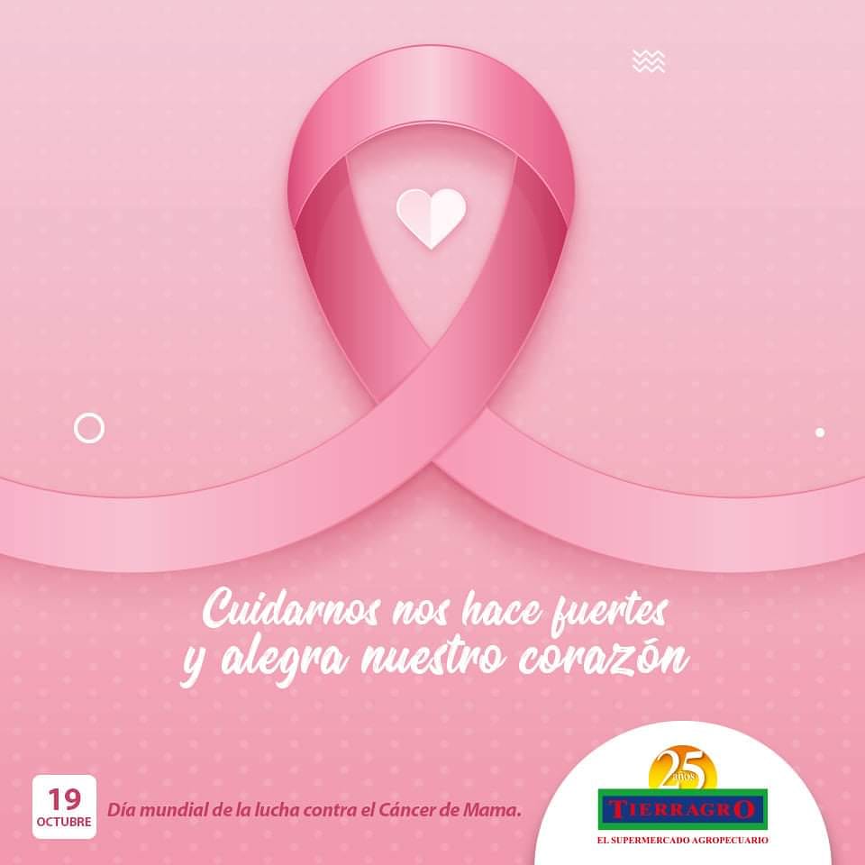 TIERRAGRO's tweet photo. En #Tierragro queremos que te cuides cada día...
¡Nos importa tu bienestar, nos importa la vida!
#Tierragro25añosporti 💟 #luchacontraelcancer https://t.co/5Wa9963CES