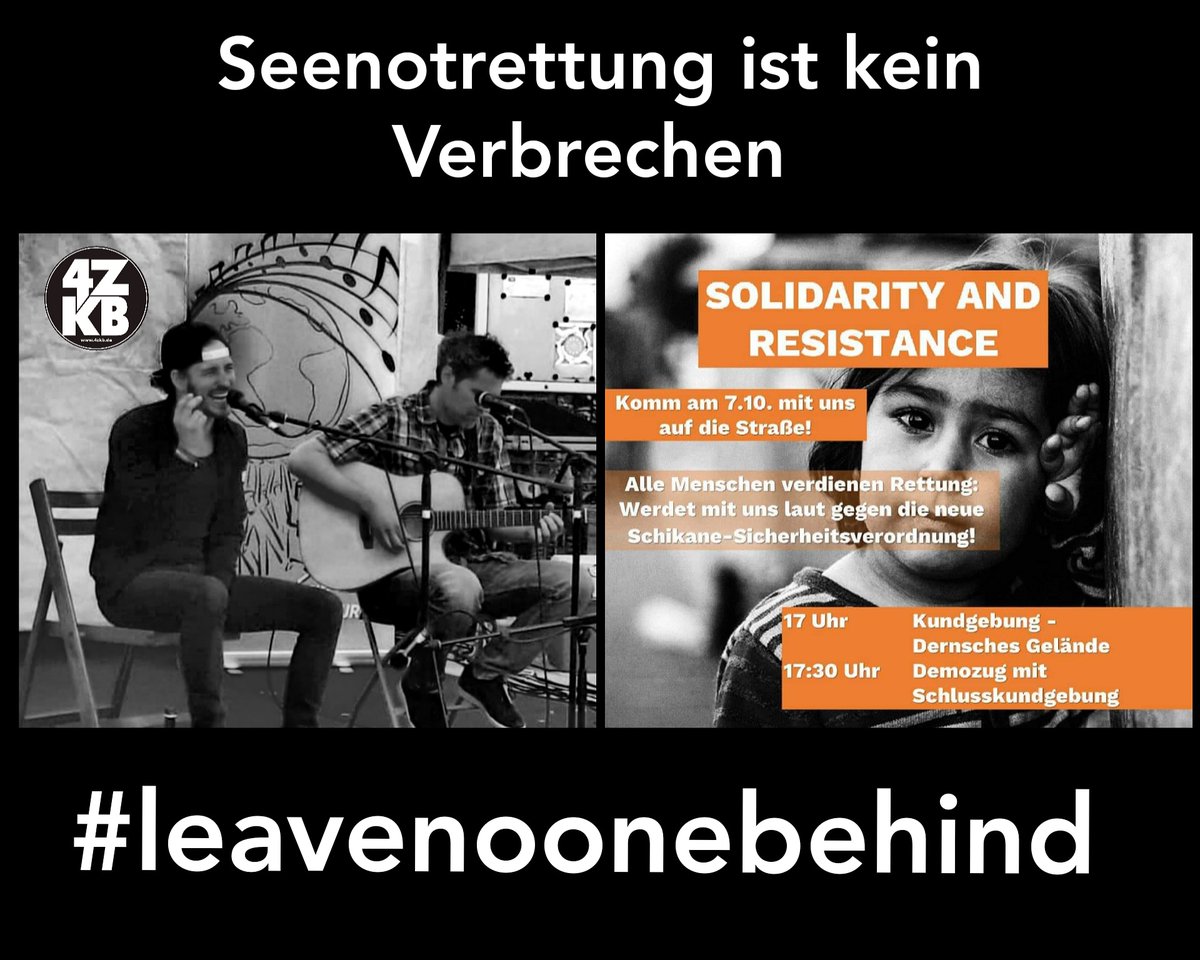 Morgen unterstützen Tilli und Bidi wieder die Seebrücke Wiesbaden musikalisch in Wiesbaden! Ab 17 Uhr geht's los, egal wie das Wetter ist!

fanlink.to/ueberdasmeer 

#seebrücke #Seenotrettung #leavenoonebehind #refugeeswelcome #keinmenschistillegal #seenotrettungistkeinverbrechen