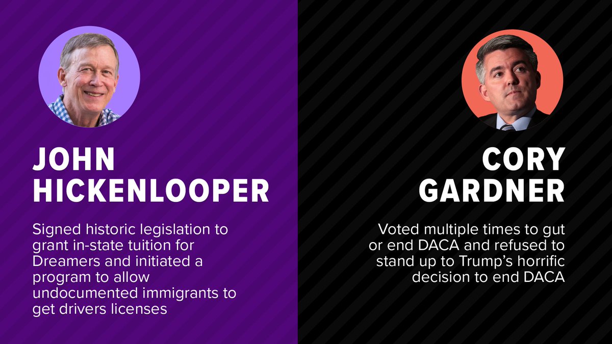 I've stood up for Colorado’s immigrant communities and will stand up to Trump to fix our broken immigration system.

Cory Gardner has spent years making promises on immigration but has failed to deliver. Even worse, he's stood silently by while Trump antagonizes immigrants.