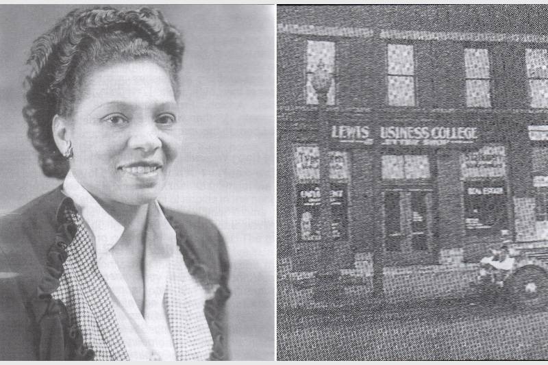 Club1964Inc's tweet photo. In response to the Great Depression, Violet Lewis began teaching courses in secreterial work from her home in 1928. This was the start of Lewis College of Business, the first and only HBCU in Michigan. The College closed in 2013 after less than 100 years. #PreserveHBCU https://t.co/lLKRvFXguf