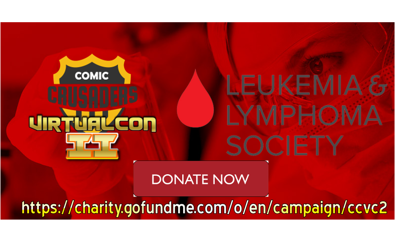 ComicCrusaders's tweet photo. The #ComicCrusadersVirtualCon2 is Oct. 24th BUT don't let that stop you from donating now! We will choose random fans/donators, 1 per hour, to win some cool prizes! Give and Tune In! #CCVC2 @LLS Go here to donate  --->   https://t.co/NRxbP7hYcZ https://t.co/HiyTmHoBGJ