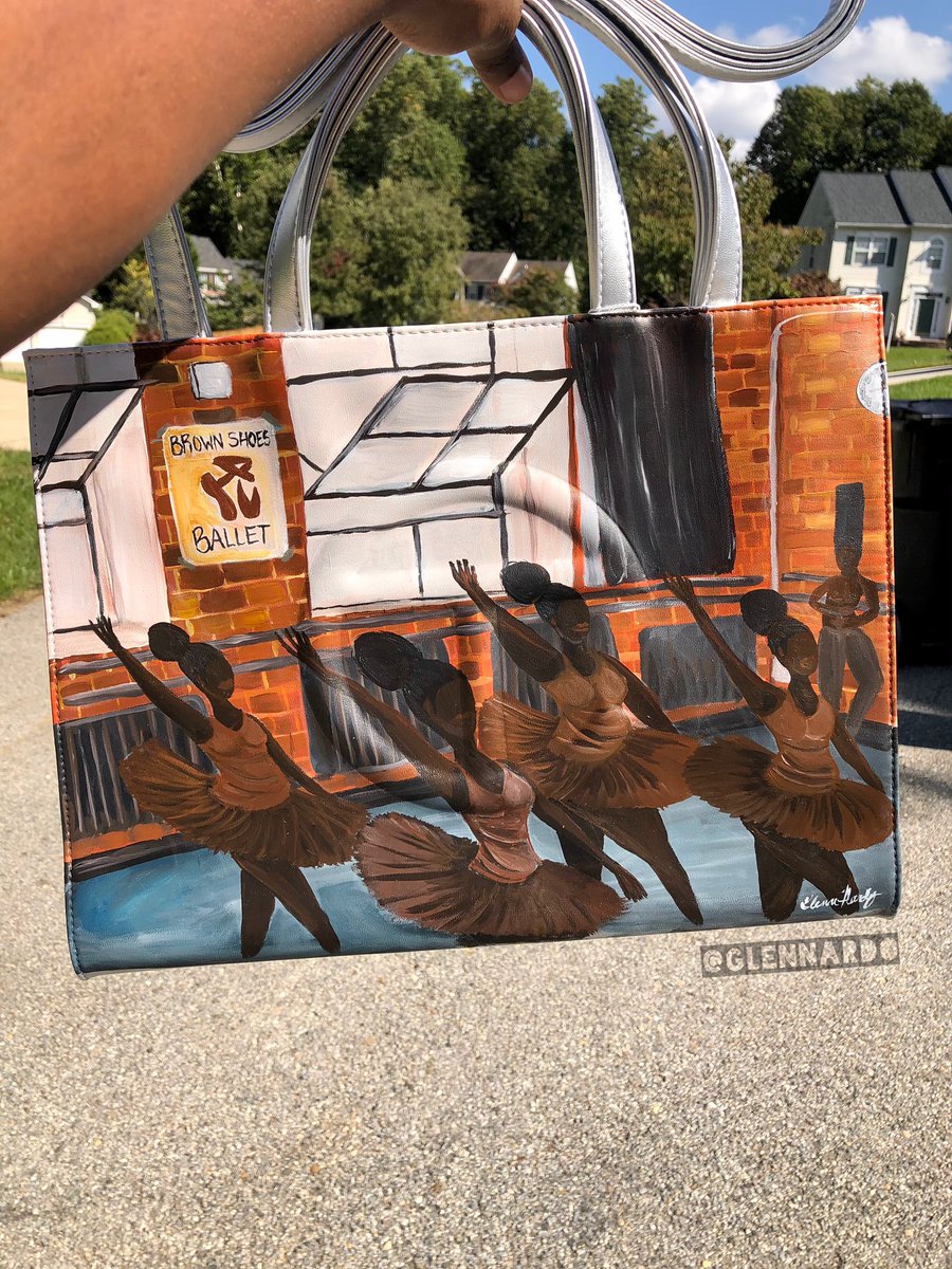 GlennardoDVinci's tweet image. “Brown Pointe Shoes” 🩰🤎✨