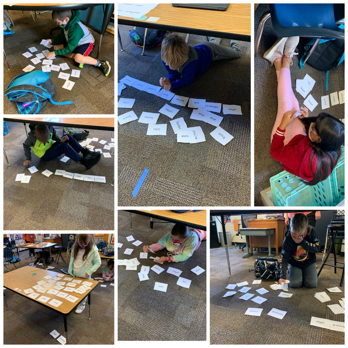 EV3rdGrade's tweet photo. Mrs. Brooks class working on their ABC order.#wordsort @mhbrooks70 https://t.co/2g0kMlWvFA