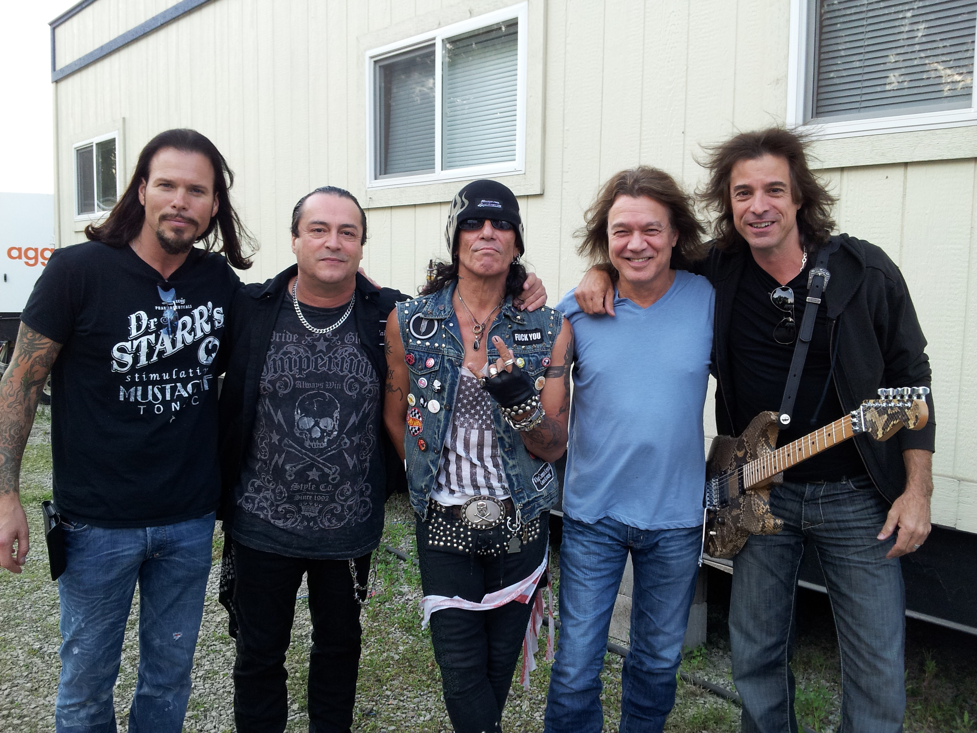 Warren demartini eddie van cheap halen
