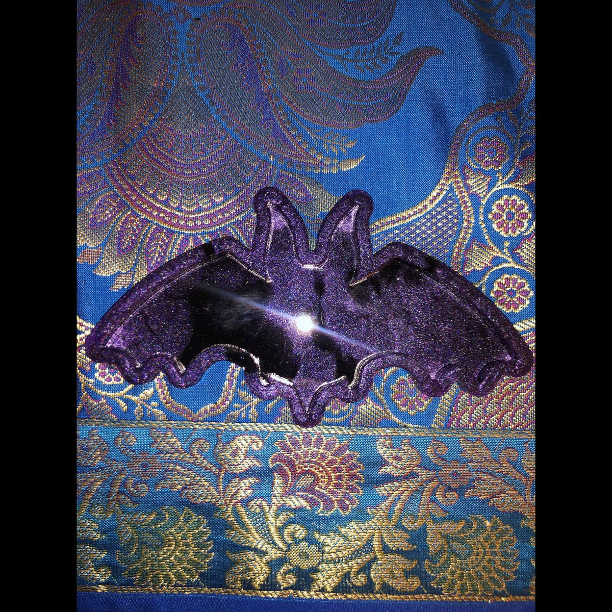 suryasolcreati1's tweet image. New bat trinket tray! Taking custom orders for colors on these trays just dm me! I will also be offering them at the 10% discounted price of all my halloween goods! $13 free shipping :) #customordersopen