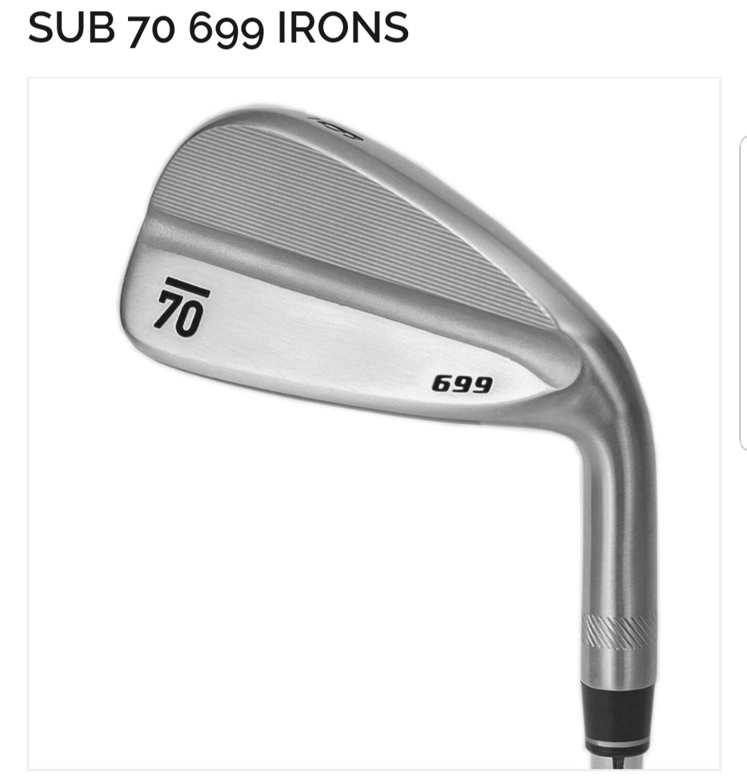 Want a chance at brand new set of clubs???? Thanks to @Sub70 its your lucky day. RT and follow @Sub70 and have a chance to win a set of their 699's. Winner picked randomly on Friday