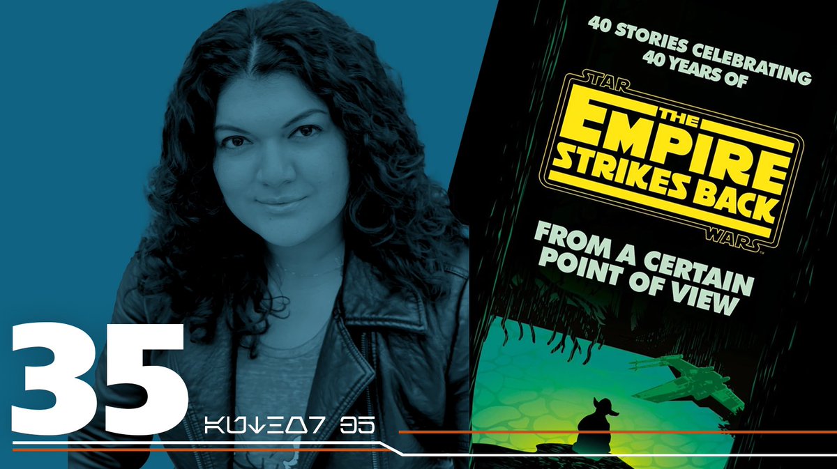 Next on the  #FromaCertainPOVStrikesBack countdown is  @zlikeinzorro! You may recognize her  #StarWars stories like A Crash of Fate and “The Lost Nightsister” in The Clone Wars: Stories of Light and Dark. Get ready for Zoraida’s next short story on November 11th!