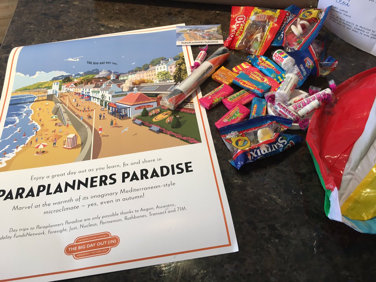 sandynash's tweet photo. @ParaAssembly thanks for the surprise package. Will start tucking in tomorrow. Beach ball 🏖 blown up ready. Looking forward to the #bigdayoutin https://t.co/5OE18LUqcO