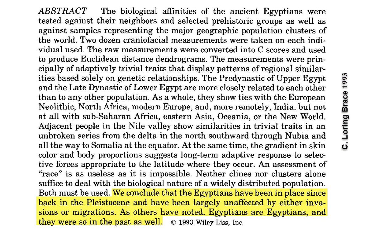 Can we make a general statement that the the congolese are of Belgian descendants? Ofc not, even when there is a literal recorded mass genocide, which in egypt's case never happened, the two general populations generally remain the same.We have been in place since pleistocene.