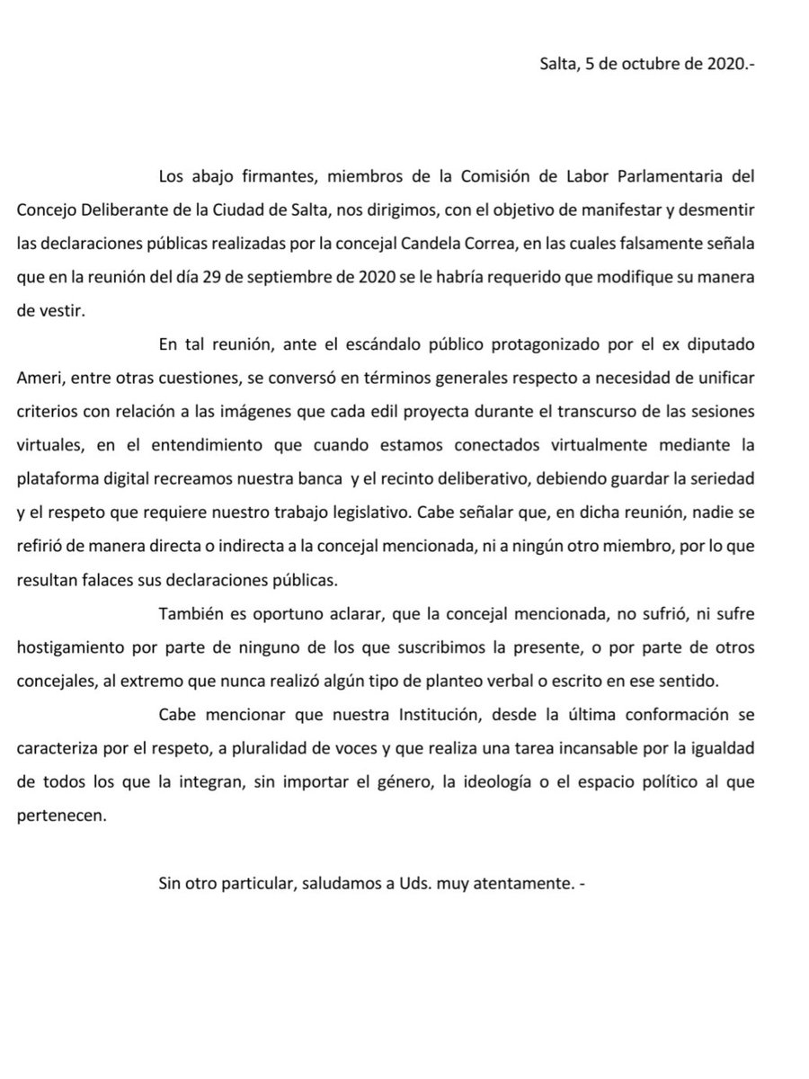 loreanva's tweet photo. Así se expresaron ediles  por la polémica generada en torno a Correa https://t.co/kM1JdtT0cn
