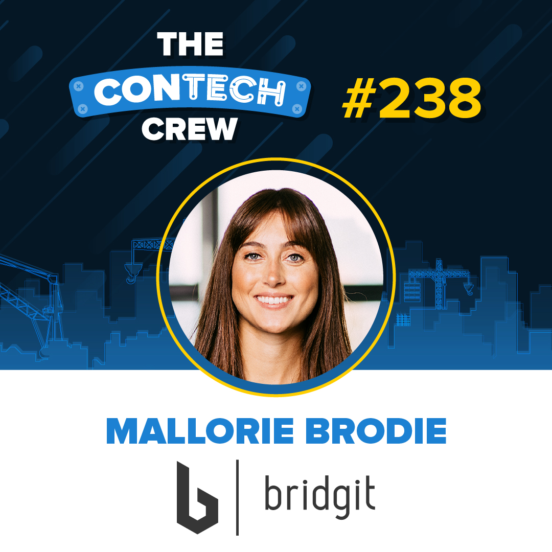 TheConTechCrew's tweet photo. It's a great evening to kick back with a podcast! #GeekOut with our fresh new episode featuring Mallorie Brodie from @bridgitsoftware and discussions on #PrettyPreFab, Incremental Innovations and more! ๐ #TheConTechCrew #JBKnowledgePodcastNetwork #BridgitSolutions #ConTechNews https://t.co/OwS0yePtS9