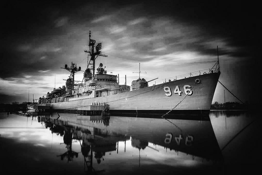 Descend into DARKNESS on board the Edson Incident in Bay City Michigan!  $15pp. Open Fri. 8pm-12am, Sat. 7pm-12am, and Sunday Oct. 25th 7pm-10pm now through October! The only haunted attraction in the Midwest on board a Navy DESTROYER!!
Tickets and info at edsonincident.com