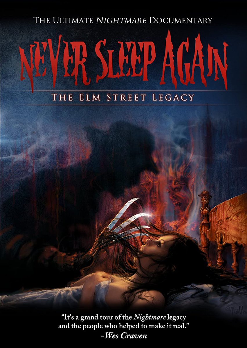 In the mood for another documentary so this next one is about my second favorite horror movie franchise after Scream! Never Sleep Again: The Elm Street Legacy is a documentary that takes us deep into Freddy Kruegers nightmare realm as it explores each entry in the franchise.