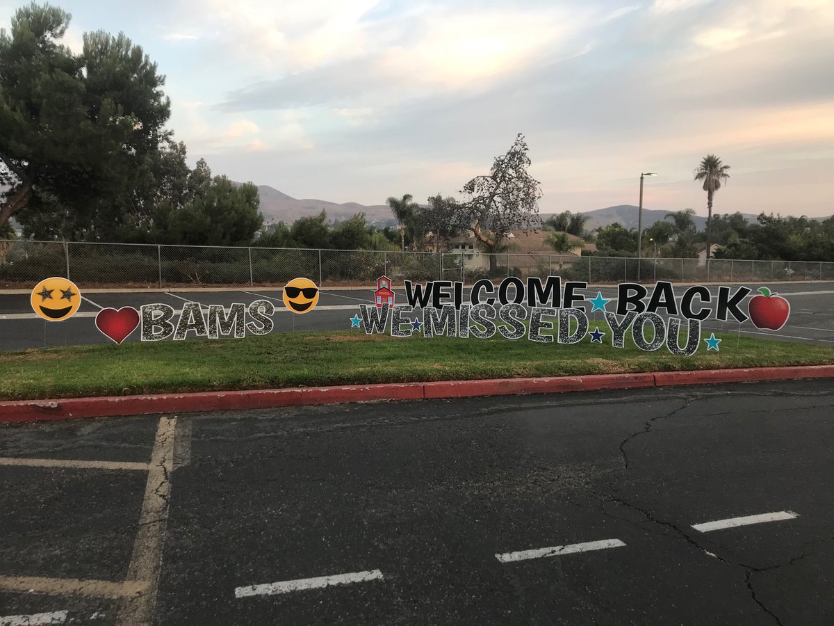 sobocapo's tweet photo. Welcome Back Students! You reminded us today why we missed you so much! Our “Riviera” track attended today and did an amazing job! Way to go Breakers! We will welcome our “Trestles” track tomorrow.
#bamsbreakers https://t.co/7Qzm2iLuGx