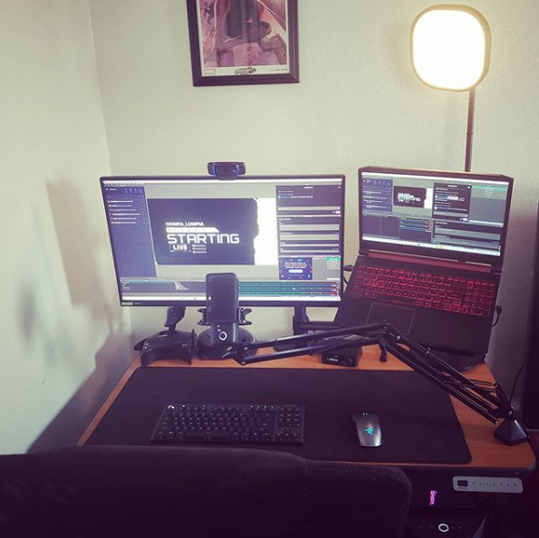 OompaLumpiaLive's tweet photo. It took some time to get everything together and to set everything up, but I think I'm ready for my first #Twitch stream! Tune in Tuesdays and Thursdays at 7pm PST. https://t.co/BkLDBXeAkq https://t.co/ebcipUE04b
