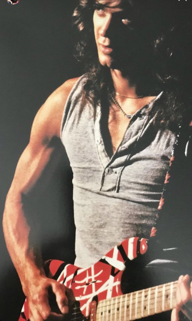 BrettFurst's tweet photo. Thank you Eddie.  Your approach to playing has changed the world for ever. https://t.co/FBXeiA54Mn