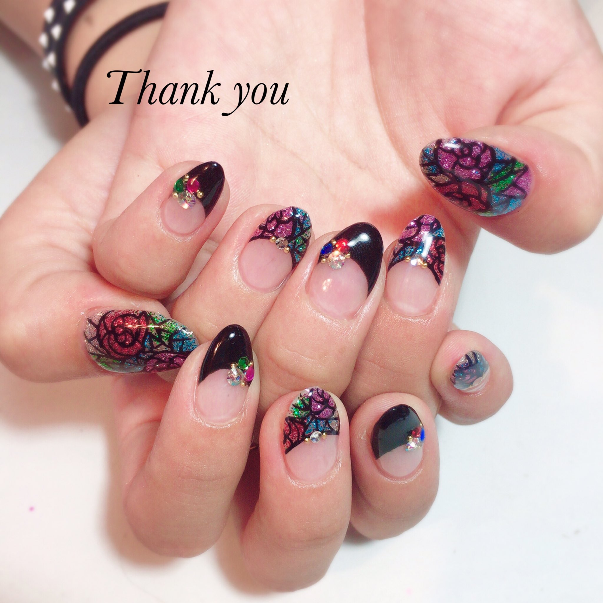 ღrinoღ ステンドグラス風ネイル このデザインは ほんと人気でオシャレだし可愛すぎる ネイル ジェルネイル ステンドグラス T Co Nrejmnohm8 Twitter