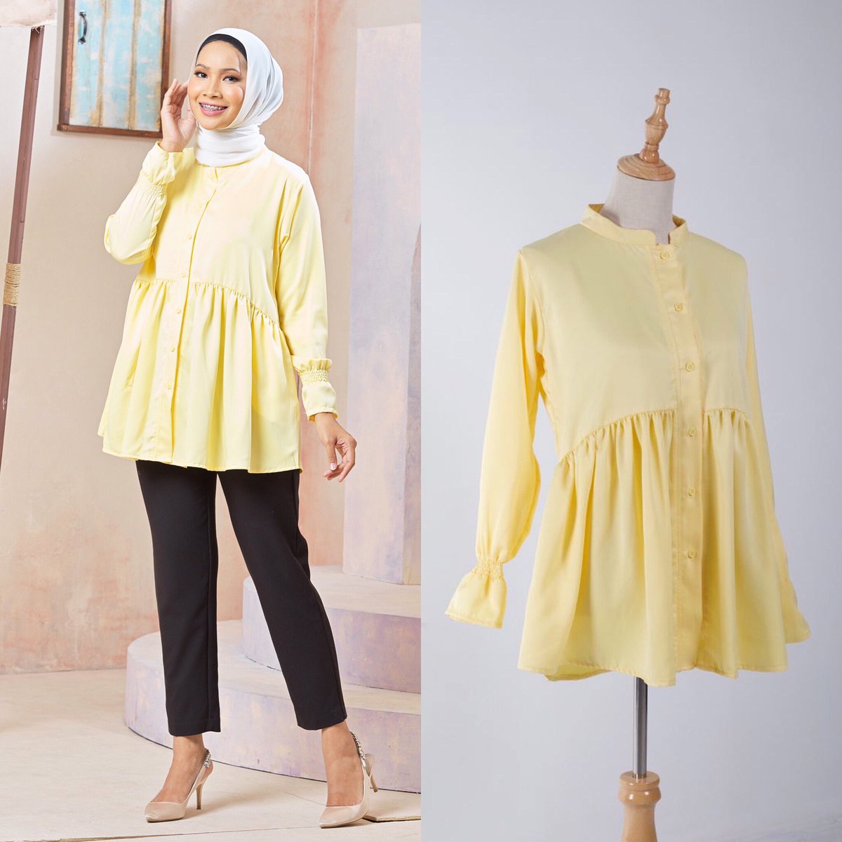 Modattiremy's tweet photo. Mencari material yang selesa? Pilihlah Inara top! Labuh menutupi punggung, saiz available S sehingga XXL !
#Dapatkan di shopee! 

https://t.co/6JuSTOjV69 https://t.co/wZBju2r4Bb