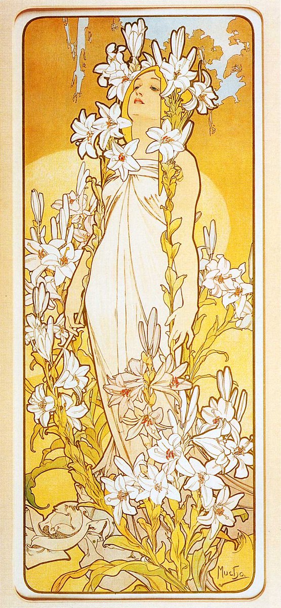 I don't think I understood what "master draftsman" was until I saw Mucha's work. Follow @nouveaumucha for more 