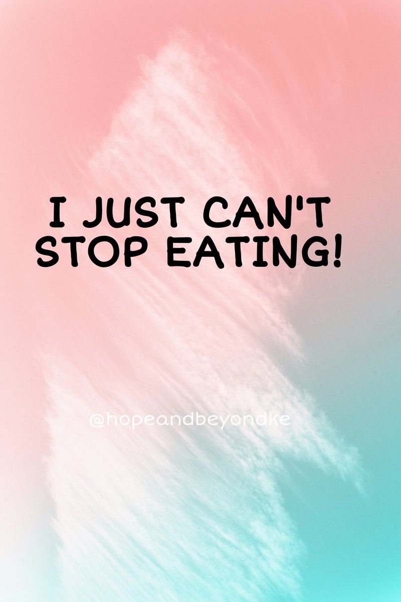 Hope_and_Beyond's tweet photo. Compulsive eating disorder or Binge Eating Disorder is a disorder where people consume abnormal amounts of food while feeling unable to stop and a loss of control. These episodes are typically classified as occurring on average a minimum of twice per week for a duration of https://t.co/0yuES6O1ik