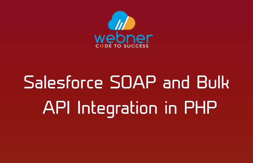 Webners's tweet image. Salesforce SOAP and Bulk API Integration in PHP
Read More: bit.ly/2Syw7Zo
#Salesforce #SOAPAPI #Integration #PHP #programming #elearning #webdevelopement #softwaredevelopment #onlinelearning #informationtech #elearningplatform