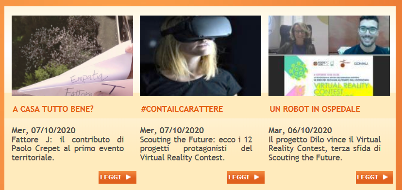 fmdigitale's tweet photo. Oggi su https://t.co/8CaUF282G5 è ancora in primo piano #VirtualRealityContest promosso da @LazioInnova @RegioneLazio @comaugroup per scoprire i 12 progetti in sfida #contailcarattere.
In home page anche 1° evento territoriale di #FattoreJSalute con intervento di @PaoloCrepet51. https://t.co/ANWVRg91TP