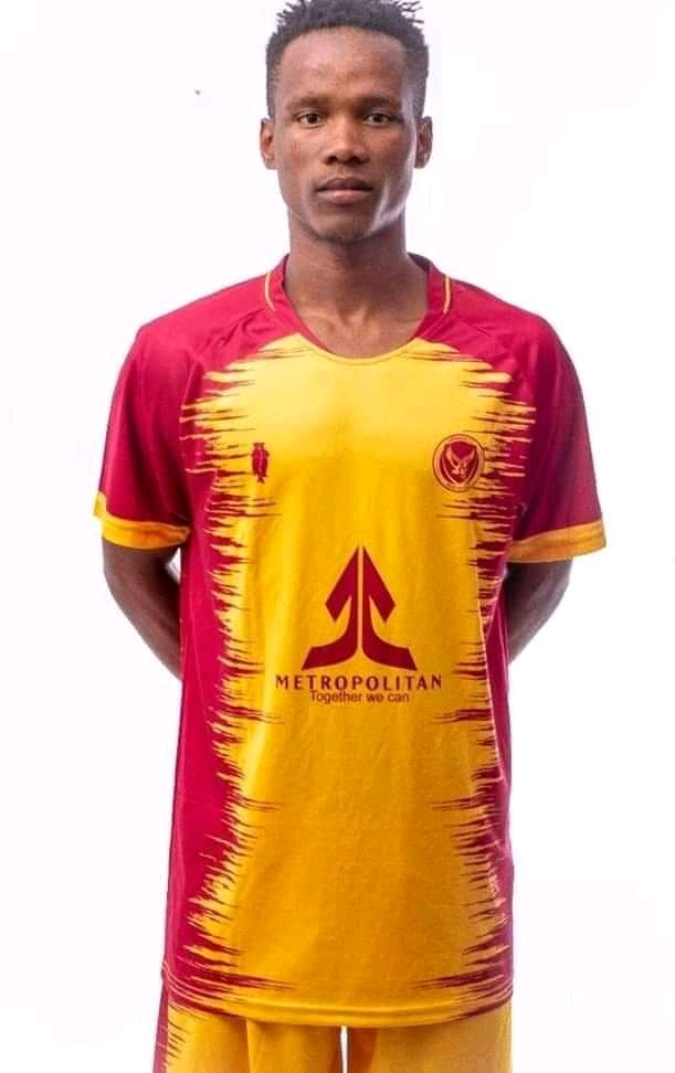 The new home kit from #Metropolitand_Lesotho and #Basutoland_Ink as a Sponsorship.