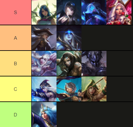 Your fav ashe main with the updated ashe skin tierlist