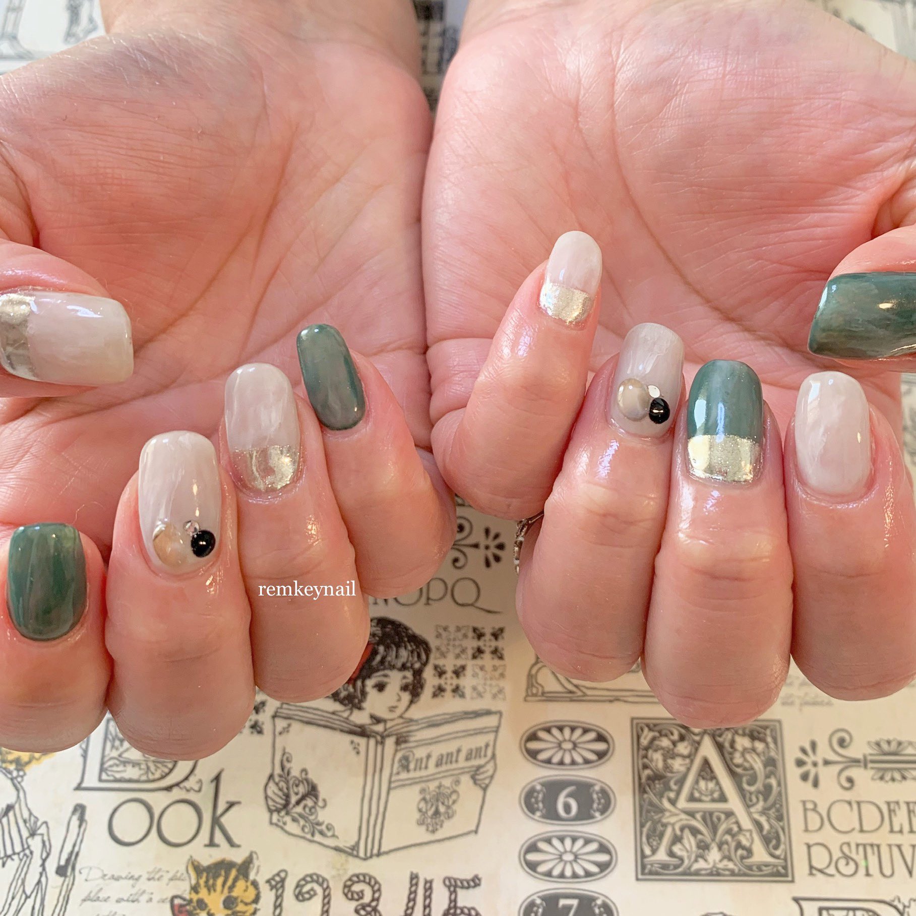 Risa Webデザイナー 𝐭𝐡𝐚𝐧𝐤 𝐲𝐨𝐮 𝐬𝐨 𝐦𝐮𝐜𝐡 Remkeynail ニュアンスアートネイル みどりネイル ミラーパウダーネイル デザインコース T Co Utxtn4fbos Twitter