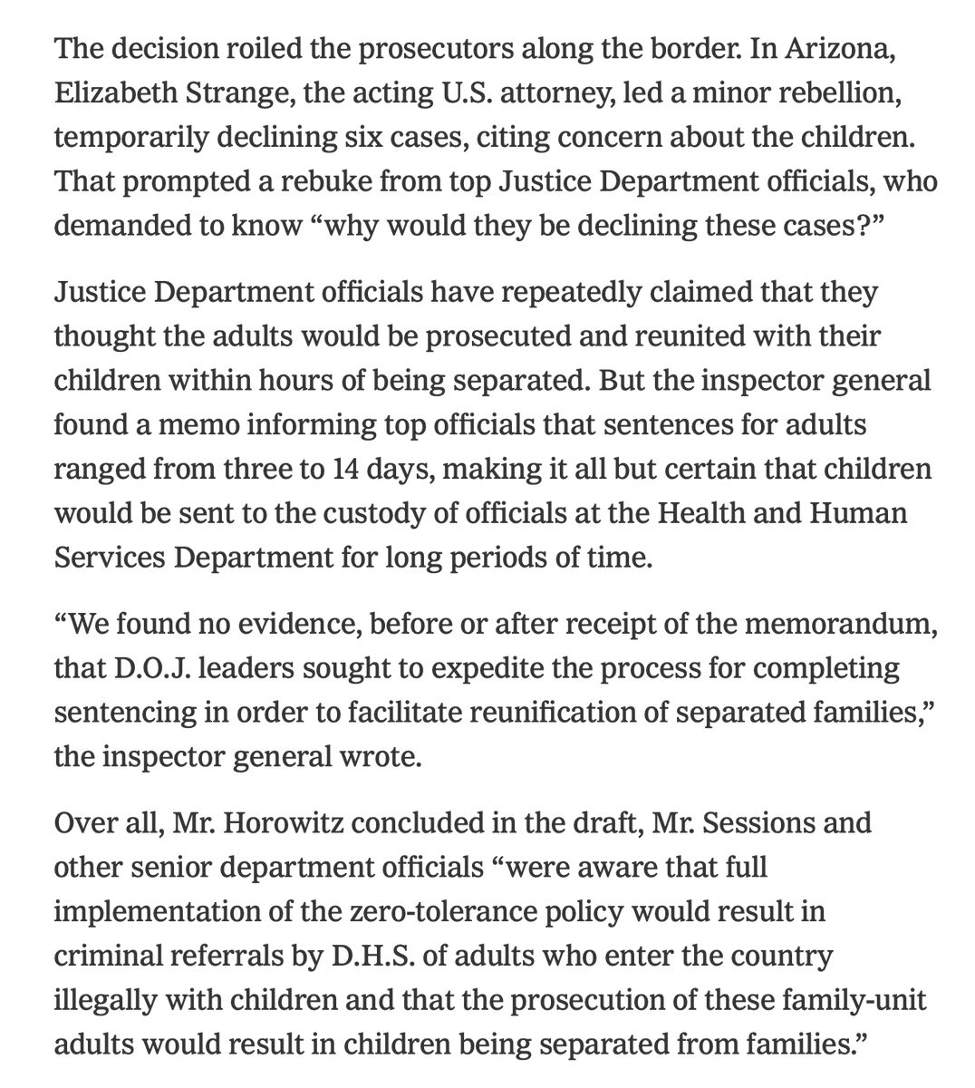 Forget regular prison. I'm with  @gregolear: The Hague. This must be why Trump wanted to sanction the International Criminal Court. Because his administration is headed there at MACH 3. 