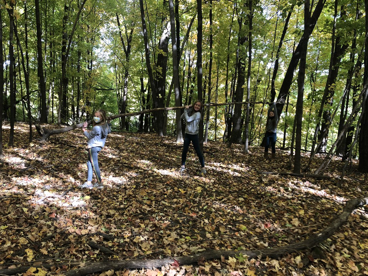 hintzePLS's tweet photo. TEAMWORK makes the DREAMWORK! Get outdoors for your SEL lessons and teach skills like cooperation, communication, empathy, and thinking before you act! #teachoutdoorsminnesota https://t.co/igTwLz02VV
