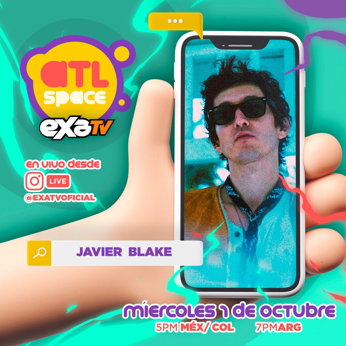 atlgarza's tweet photo. Una nueva semana de #AtlSpace, súper invitado @JavierBlake. Ahí los espero! 💯 https://t.co/QJ3unzp03X