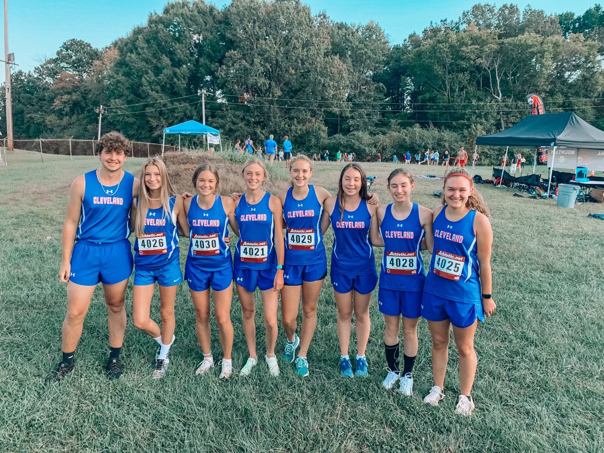 CHSXC3's tweet photo. Congrats to all our athletes on a big meet today! Lots of athletes ran big PR’s. Congrats to the girls for finishing second led by top 5 finisher Estella Clemons (20:11) Also, the boys finished third with two top ten finishers, Ryan Lovelace (15:50) and Garrison Rodgers (17:34) https://t.co/cdg6eDuj8z