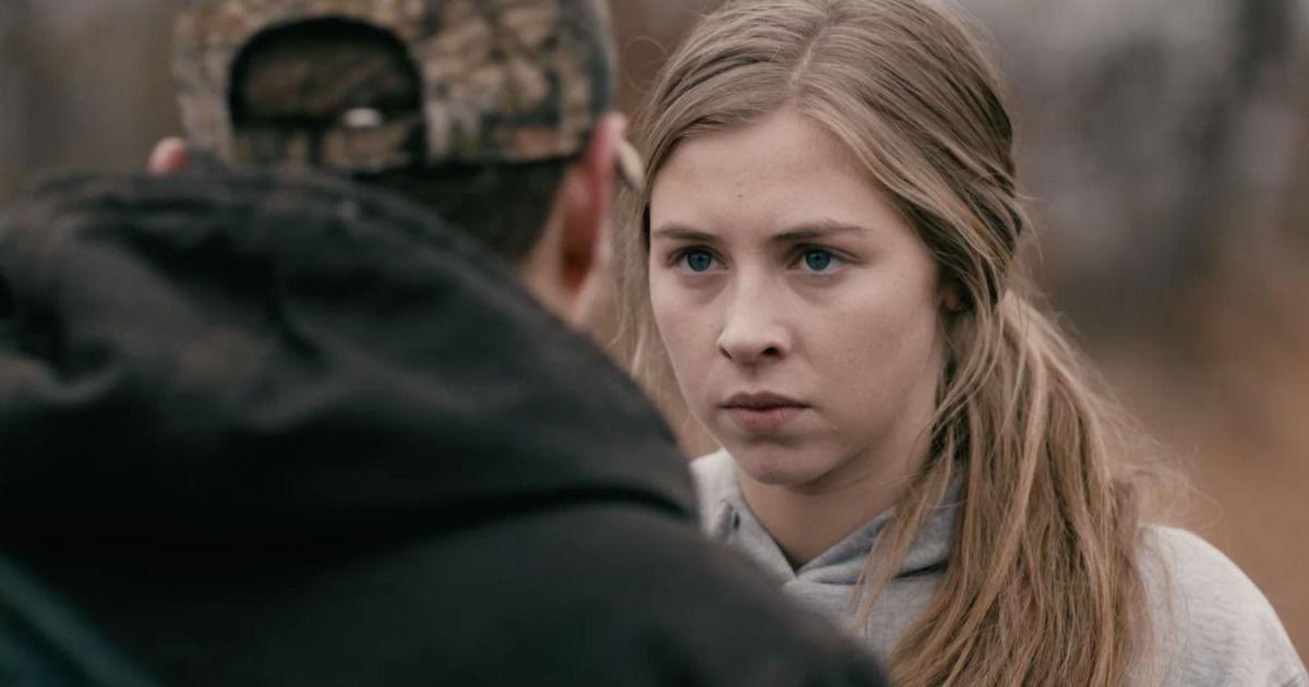 Rust Creek (2018) - a girl is trapped and hunted through the woods during a harsh winter by 2 men and seeks shelter with the first house she comes across