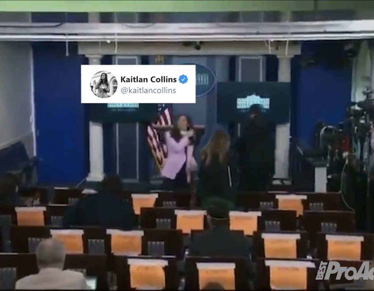 NPC501's tweet photo. @kaitlancollins Taking off ur mask cuz u think the camera is off. Kinda hypocritical, wouldn’t expect less. https://t.co/TadaY5wRXU