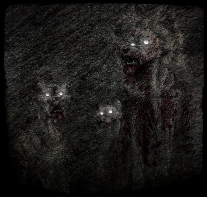 TW// Blood, death, creepy imagery

I guess it's from the #sameartist 