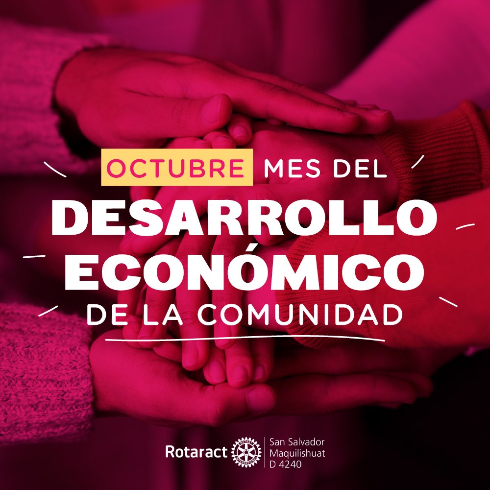 Es importante comprometernos con el desarrollo de proyectos que ayuden a romper con el ciclo de pobreza en comunidades de países en subdesarrollo. 🌎  ¡Trabajando juntos podremos lograrlo! 🙌🏽

#RotaractElSalvador #JD2020 #SomosRotary #Rotary #RotaryOpensOpportunities
