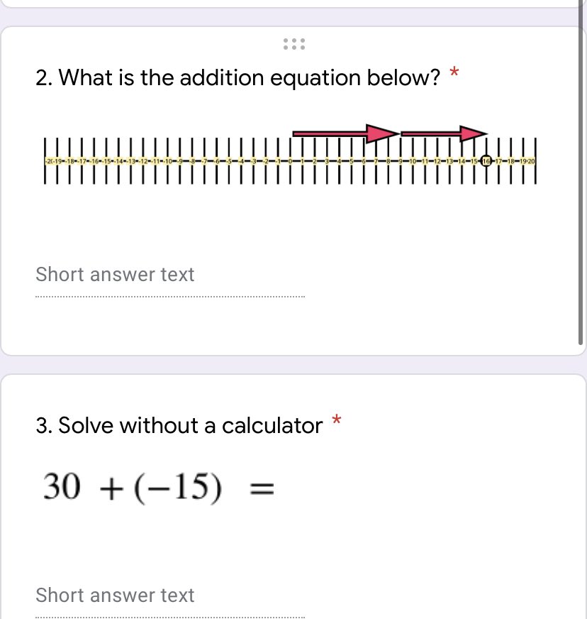 Love using #Equatio and #googleforms to create easy to read quizzes for my students!!! #TCSDShare